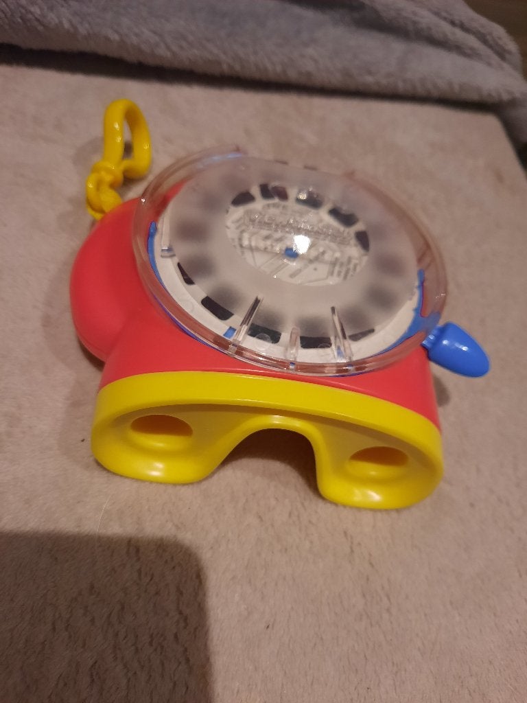 Fisher Price Viewmaster met 12 schijven, Ophalen of Verzenden, Gebruikt