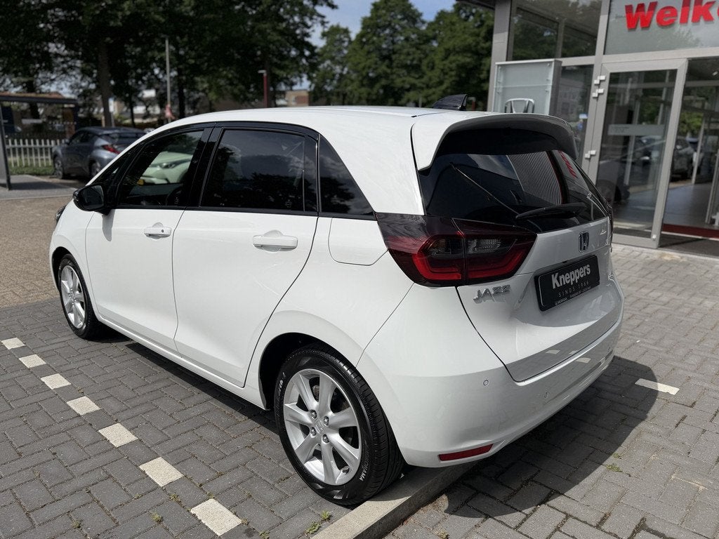 Honda Jazz 1.5 e:HEV Executive | GEEN AFLEVERKOSTEN | Dodeho, Auto's, Honda, 12 maanden, 4 cilinders, Leder en Stof, Wit