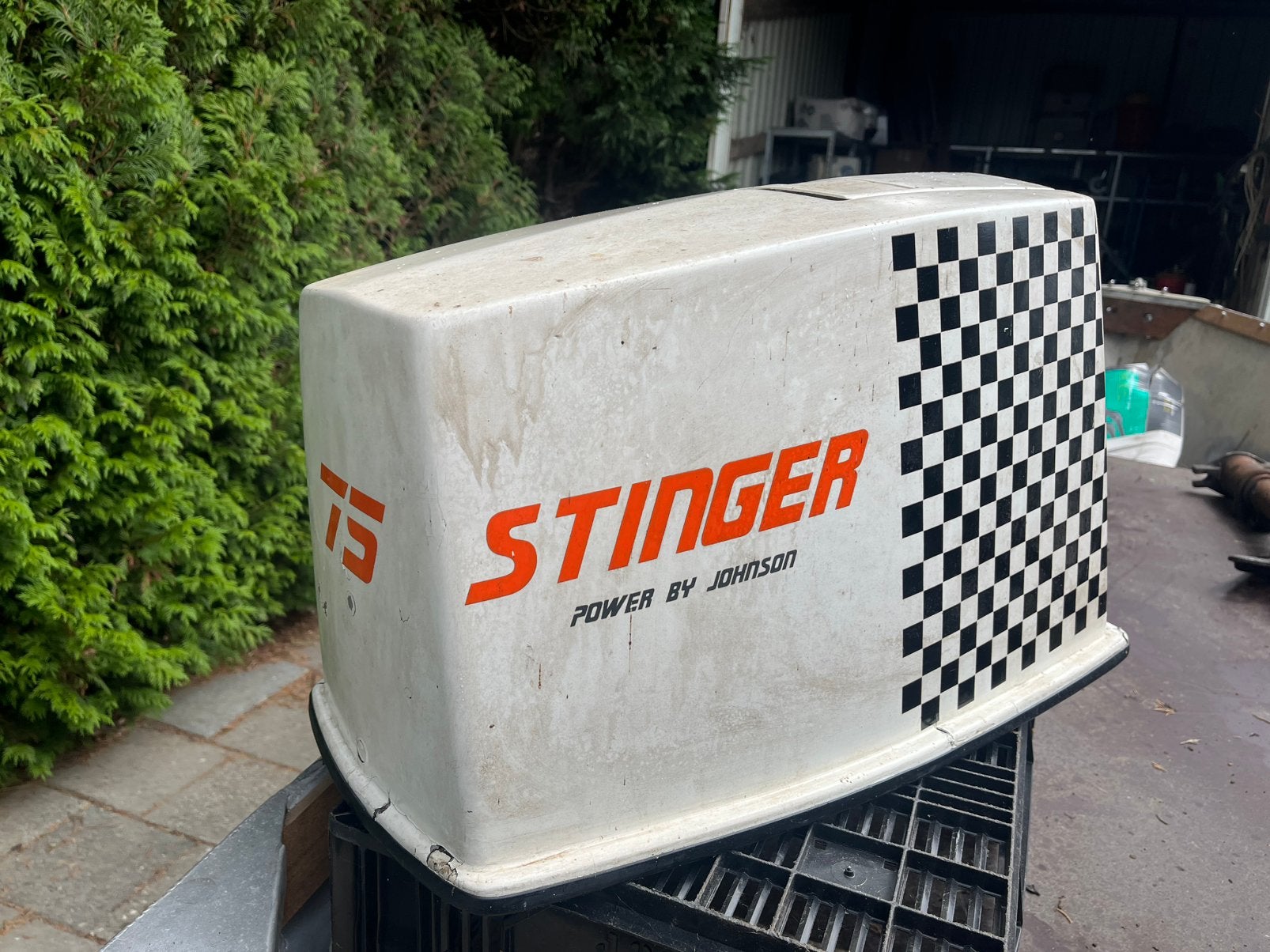 Motorkap johnson Stinger 75 pk, Ophalen, Motor en Techniek