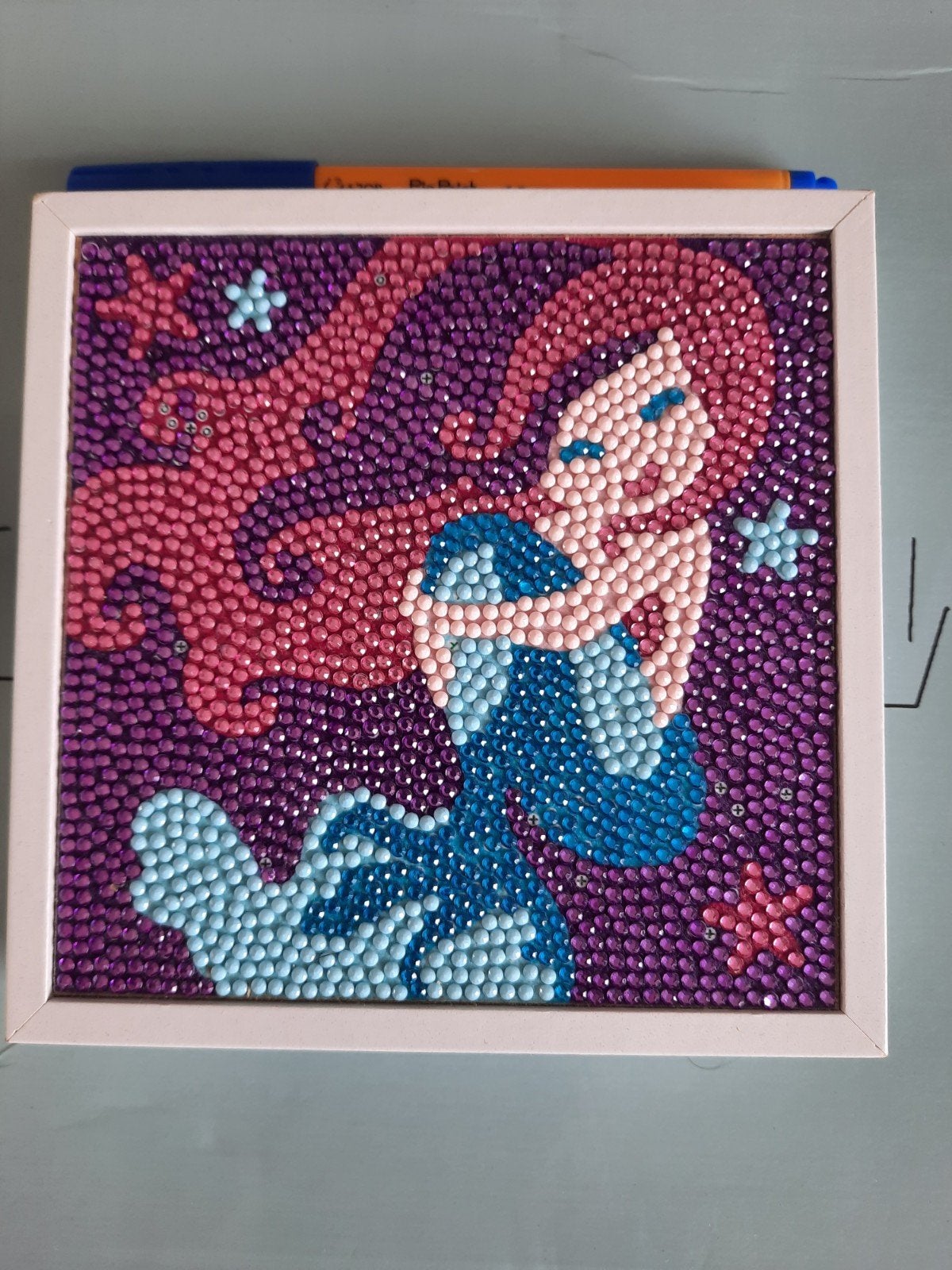 Gratis Diamond Painting Zeemeermin, Ophalen of Verzenden