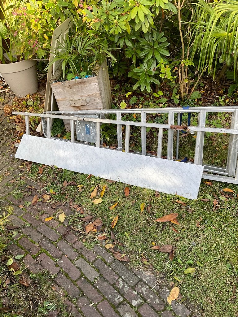 Marmer vensterbank , plaat of te gebruiken als iets anders, Ophalen, Overige materialen, 150 tot 200 cm, Vensterbanken