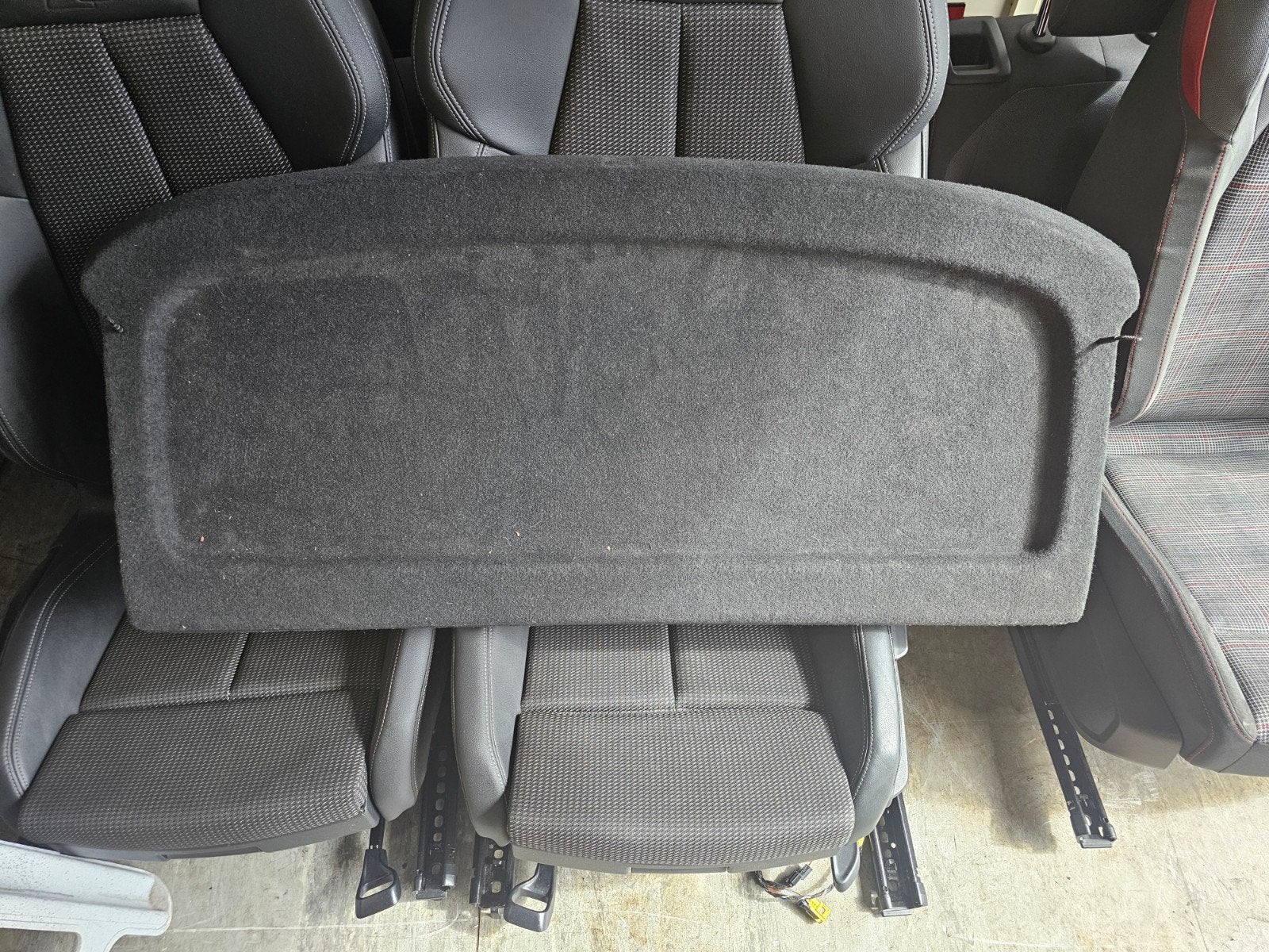 hoedenplank vw golf 7 zwart origineel, Ophalen of Verzenden, Gebruikt, Volkswagen