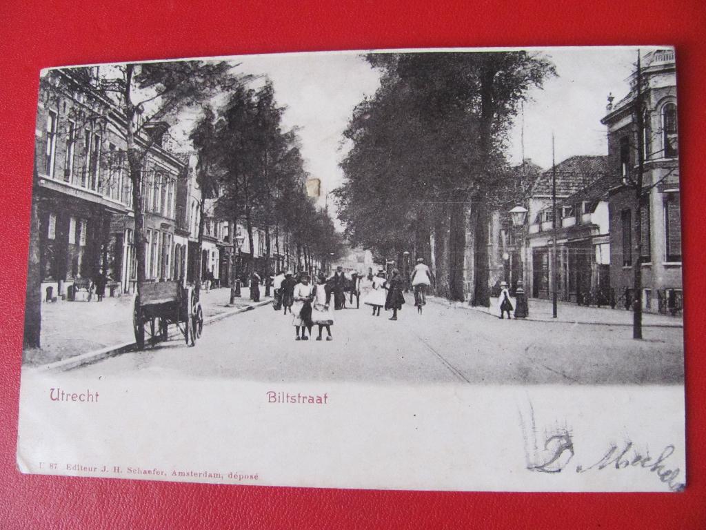 Utrecht 1902 Biltstraat, Ophalen of Verzenden, Voor 1920, Gelopen, Utrecht