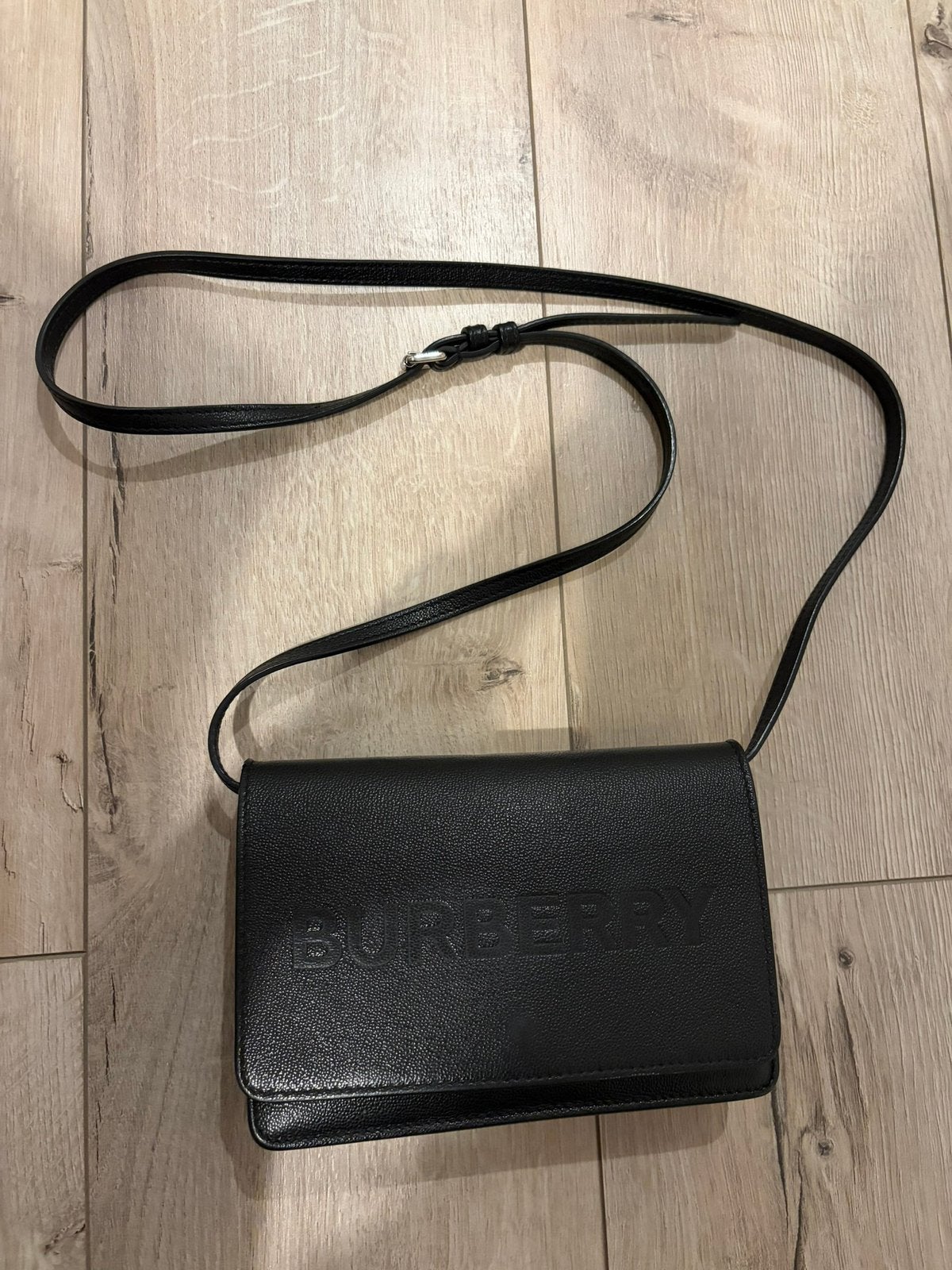 Burberry schoudertas, Ophalen, Zo goed als nieuw, Zwart