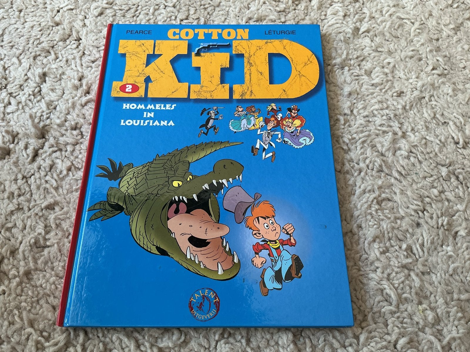 Kid 2: Hommeles in Louisiana - Stripboek opbr giro 555, Eén stripboek, Ophalen of Verzenden, Zo goed als nieuw