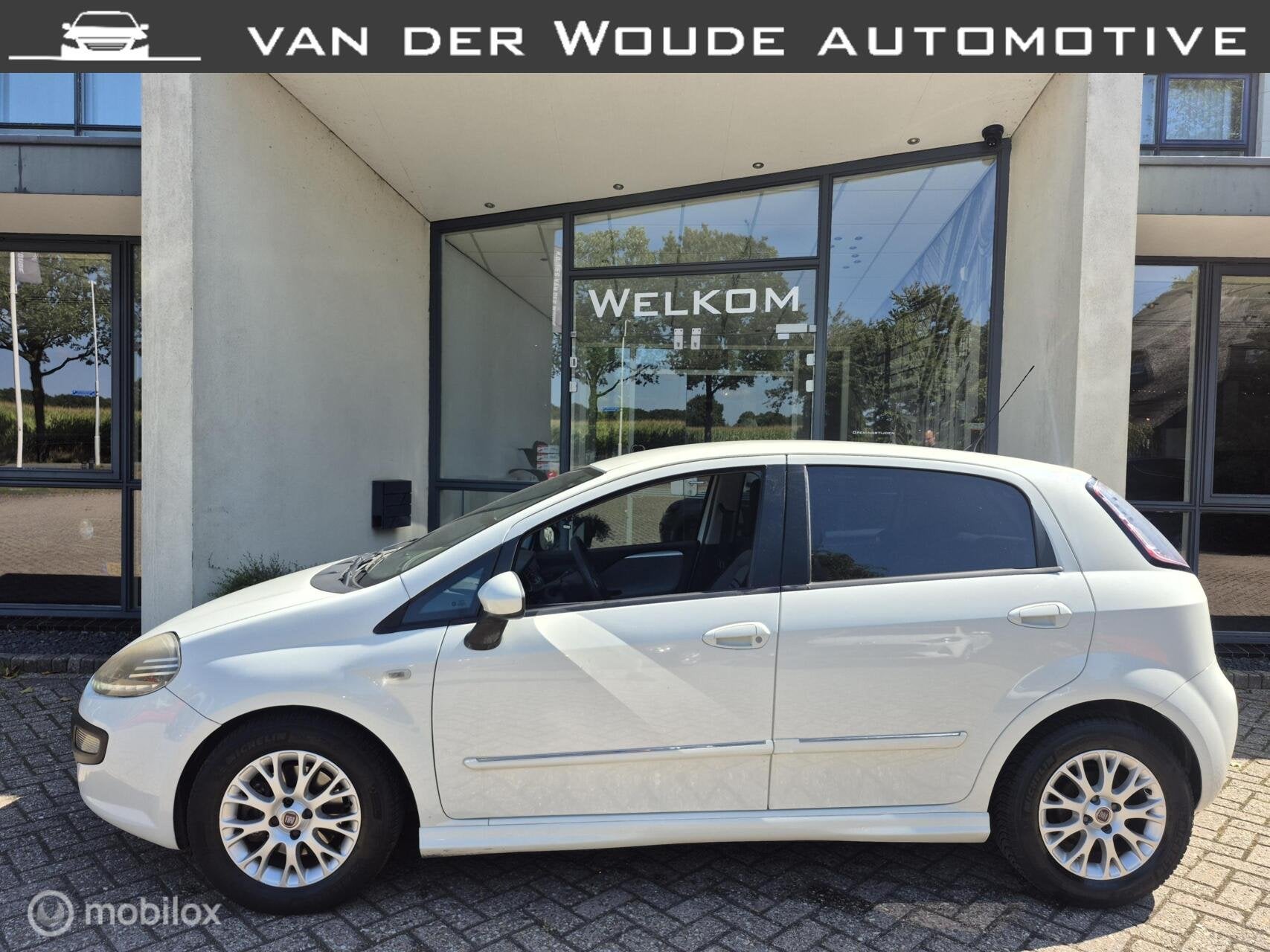 Fiat Punto Evo 1.3 M-Jet Dynamic 2011|5DRS,|Clima|Cruise|LED, Auto's, Fiat, Voorwielaandrijving, Euro 5, Stof, Multifunctioneel stuurwiel