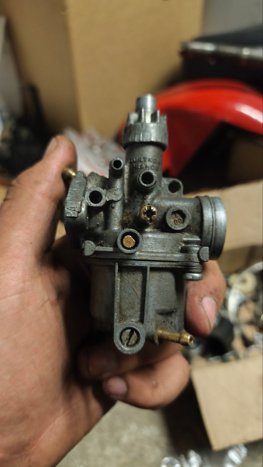 orginele Peugeot verticaal carburateur, Ophalen of Verzenden, Zo goed als nieuw, Carburateur