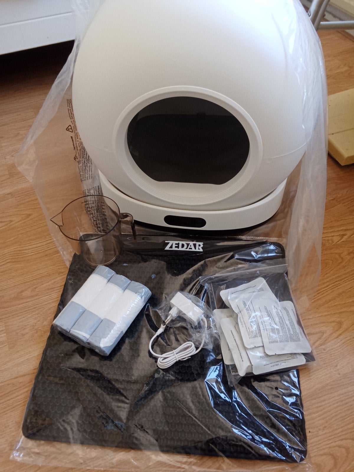 zedar elektrische zelfreinigende kattenbak, Ophalen, Nieuw