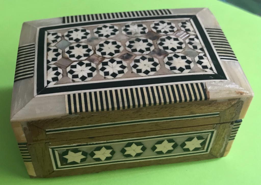 Egyptisch sieraad doosje, Ophalen of Verzenden