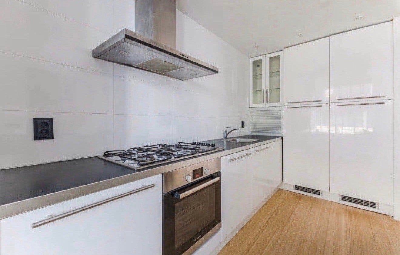 Keuken compleet 4,75M, Ophalen, Gebruikt, Hoekkeuken
