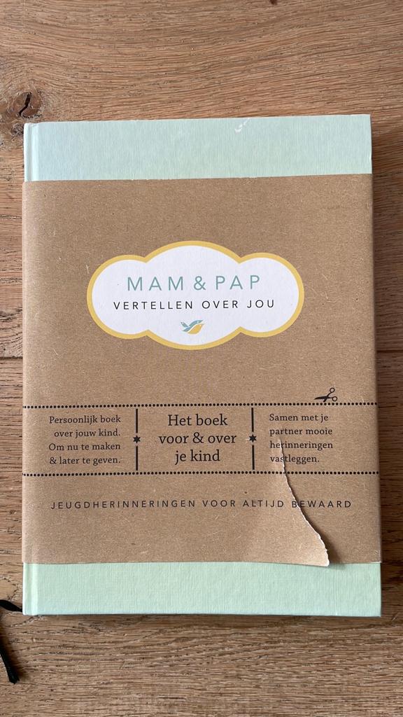 Elma van Vliet - Mam & pap vertellen over jou, Boeken, Ophalen of Verzenden, Zo goed als nieuw, Elma van Vliet, Opvoeding tot 6 jaar