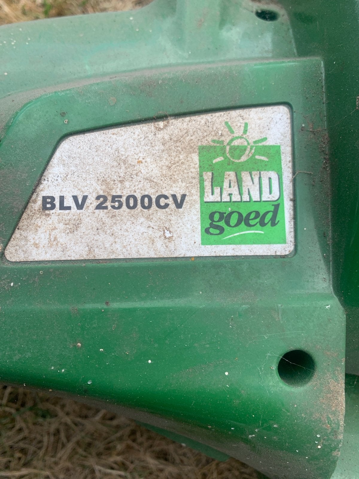 Landgoed BLV 2500CV Bladzuiger, Tuin en Terras, Ophalen, Gebruikt, Met zuigfunctie, Handgedragen