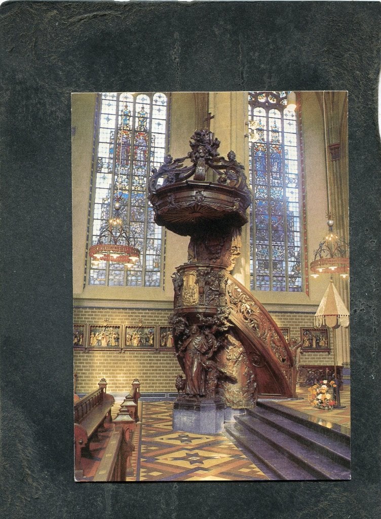 Ansicht IJsselstein -Interieur R.K. Basiliek van H. Nicolaas, Verzenden, 1980 tot heden, Ongelopen