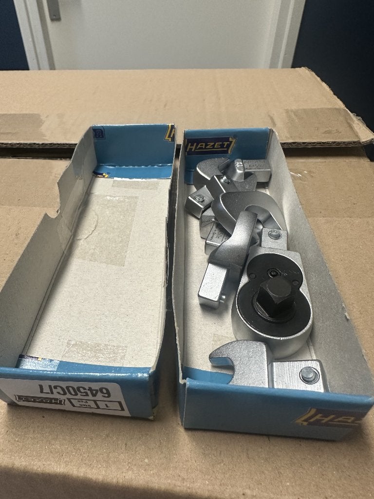 HAZET 6450C/7 Insteekgereedschap Set 3/8" (7-delig) – NIEUW, Auto diversen, Autogereedschap, Ophalen of Verzenden, Nieuw