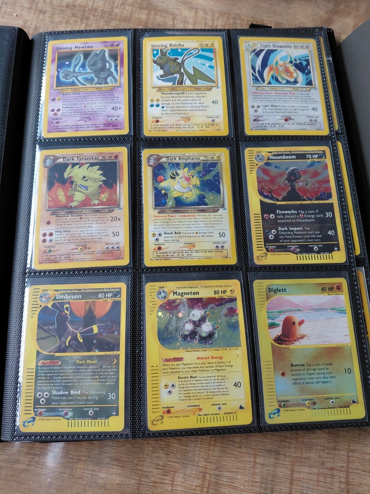 Pokémon map met vintage kaarten, Ophalen of Verzenden, Meerdere kaarten