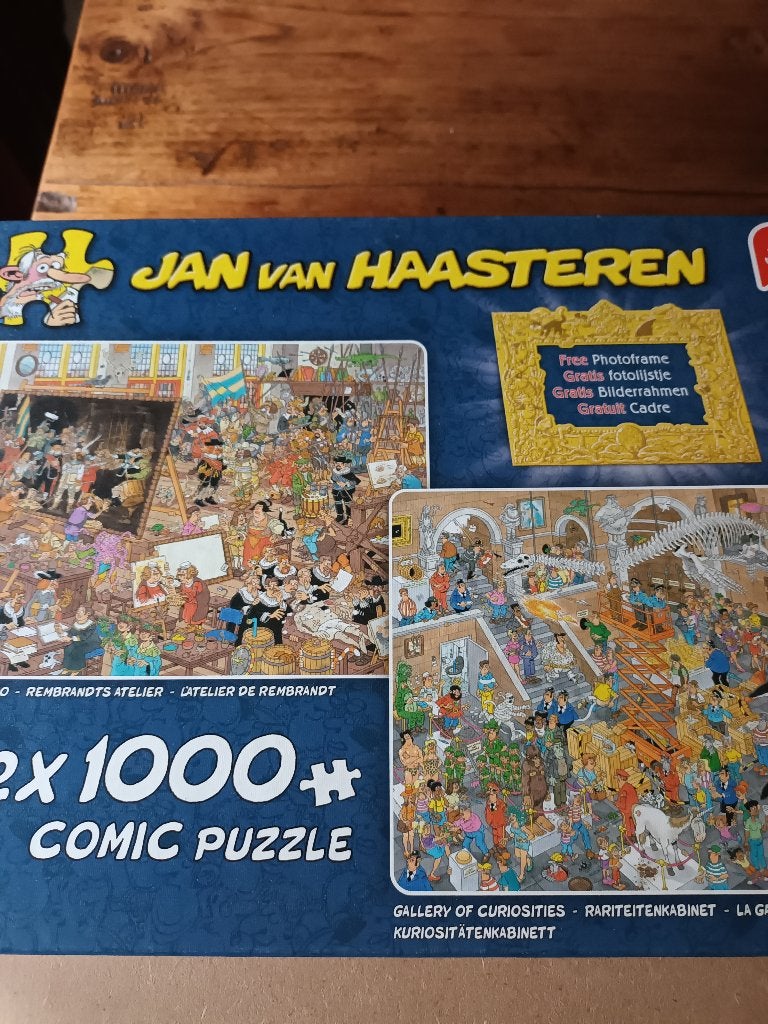 van Haasteren 2x1000 + 1x 950, Ophalen of Verzenden, 500 t/m 1500 stukjes, Zo goed als nieuw, Legpuzzel