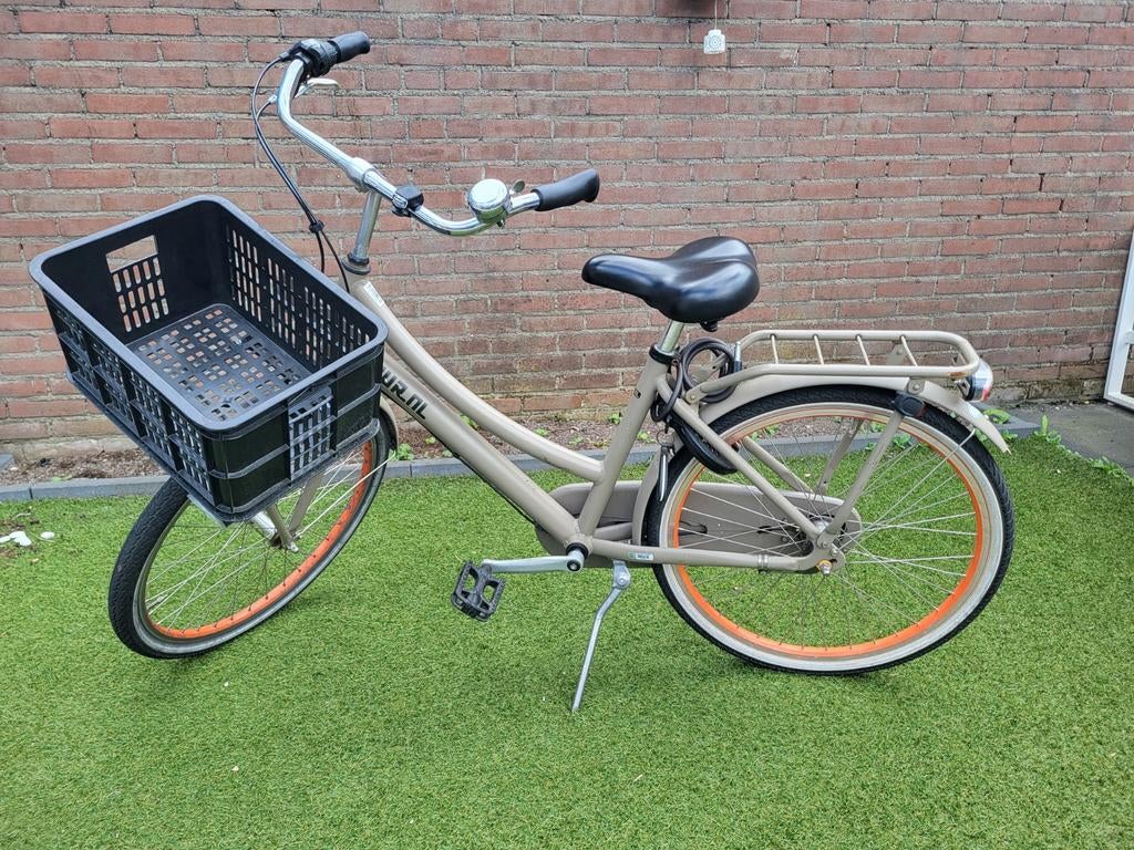 Gazelle PUUR NL meisjesfiets 24inch, Fietsen en Brommers, Fietsen | Meisjes, Ophalen, Gebruikt, 24 inch