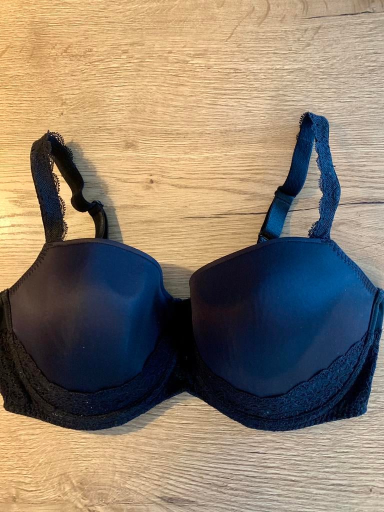 Prima donna twist 80E voorgevormd zwart, Verzenden, Zwart, BH