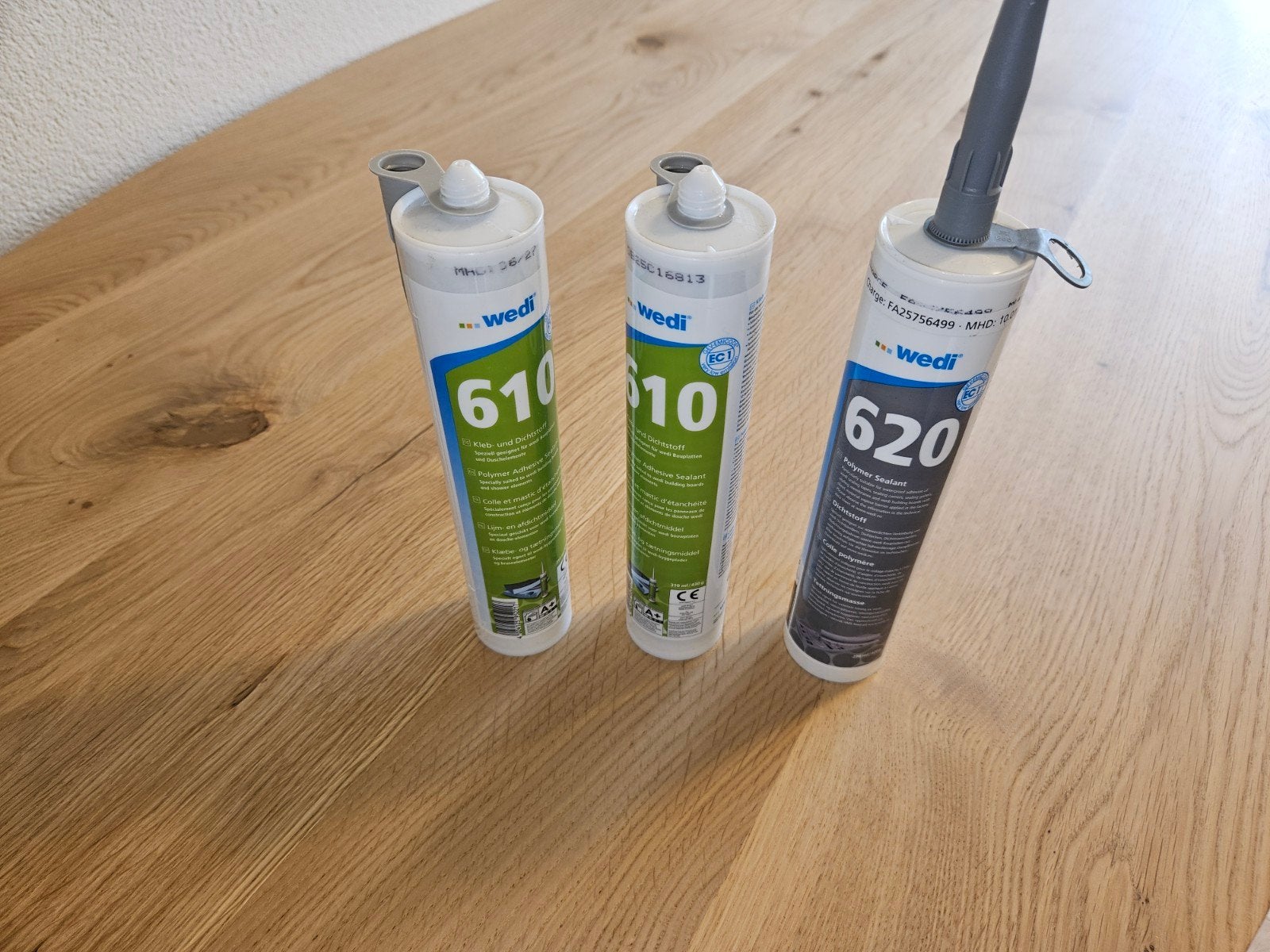 Wedi 610 Lijm en Afdichtmiddel - 2 stuks, Ophalen