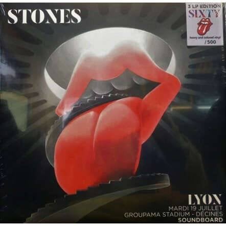 Rolling Stones - Lyon 2022  3lp colored vinyl limited ed., Boxset, Inclusief poster, Ophalen of Verzenden, 12 inch