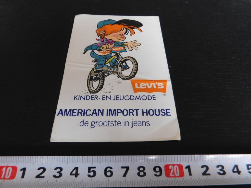 sticker LEVI'S American Import House Kinder-en jeugdmode, Verzamelen, Stickers, Ophalen, Zo goed als nieuw