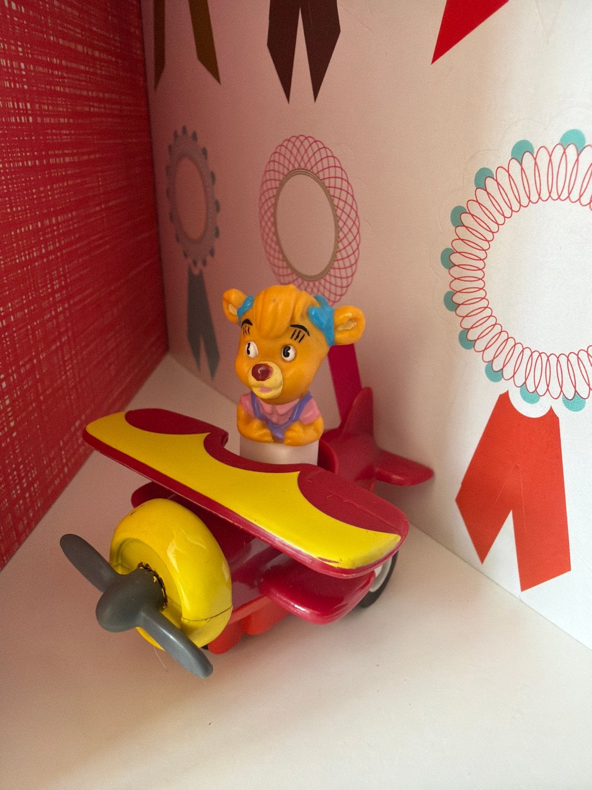 Vintage Disney Gummi Beren McDonald's Vliegtuig Speelgoed, Ophalen of Verzenden, Gebruikt, Jongen of Meisje
