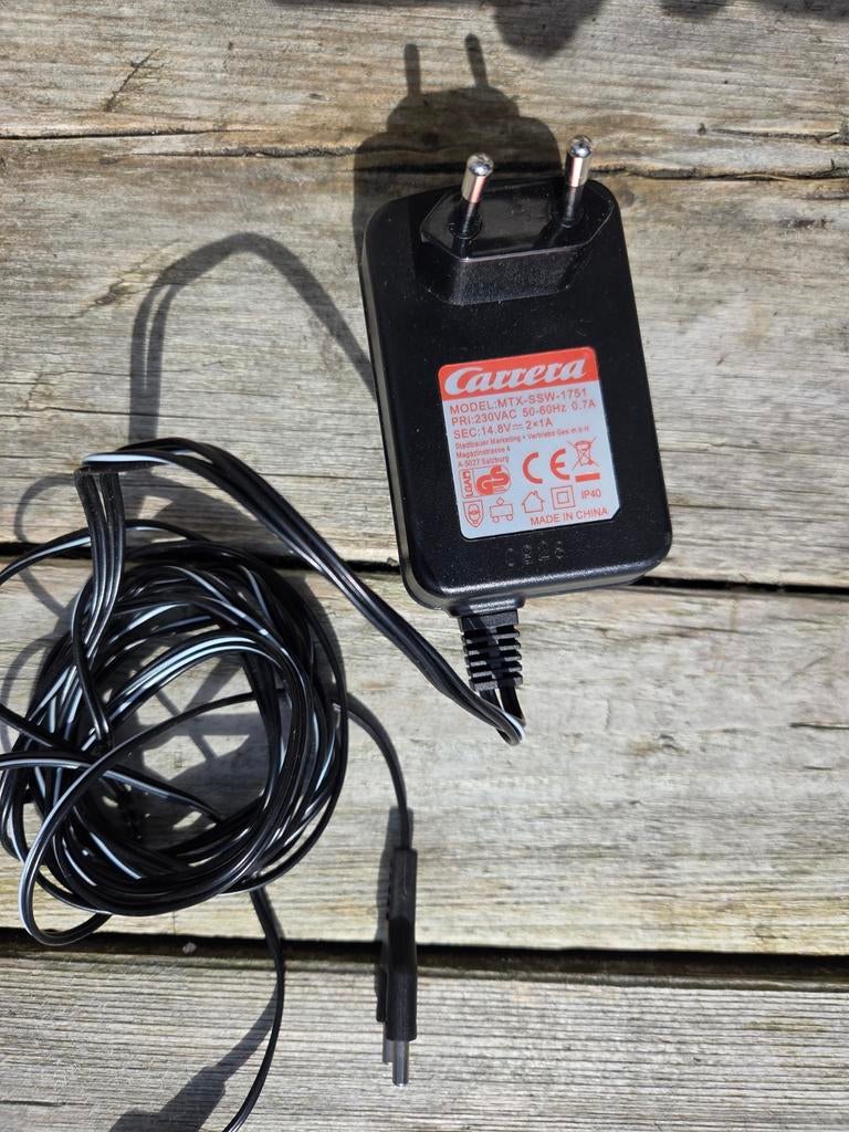 Carrera Racebaan Adapter 14.8V - Origineel & Getest, Gebruikt, Onderdelen, Carrera, Ophalen of Verzenden