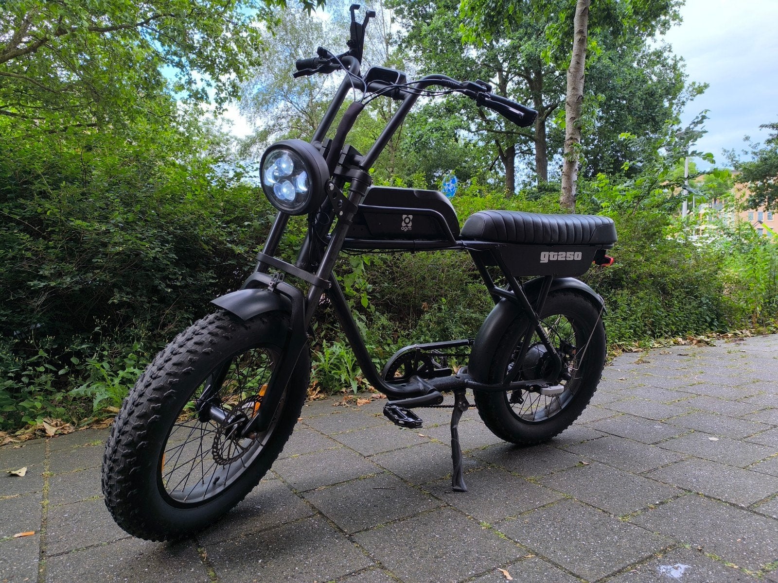 Fatbike AGM GT250, Fietsen en Brommers, Ophalen, Gebruikt, 50 km per accu of meer, Overige merken