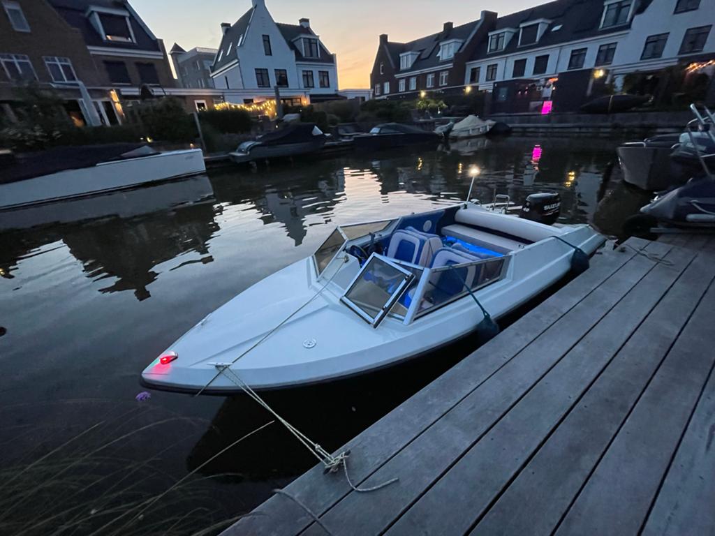 Placom speedboot EX 500 met Suzuki 40 pk, Watersport en Boten, Bootonderdelen, Gebruikt, Overige typen, Motorboot, Ophalen