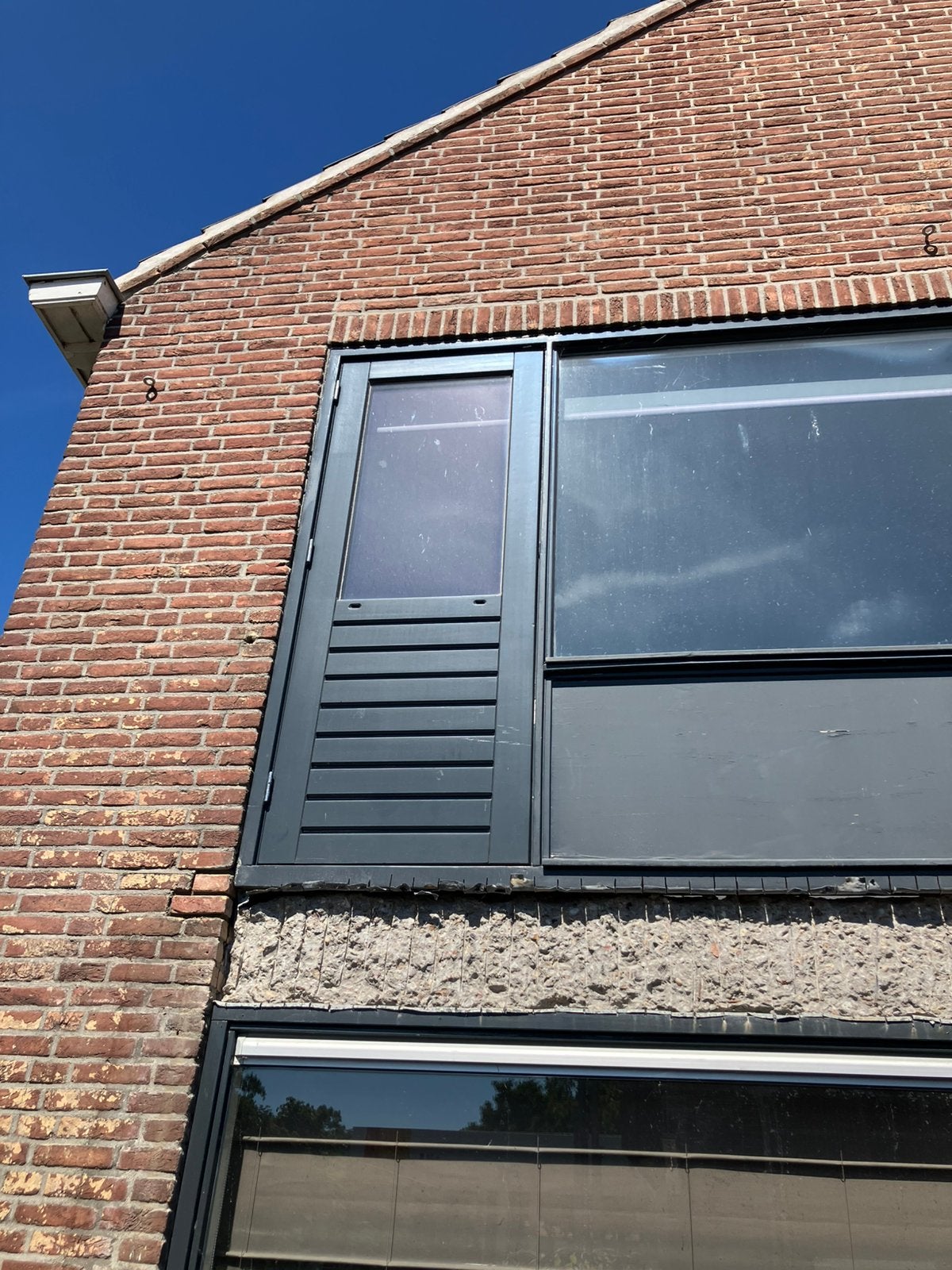 Balkon deur /achterdeur, Doe-het-zelf en Verbouw, Rolluiken, Ophalen of Verzenden, Zo goed als nieuw, 200 cm of meer