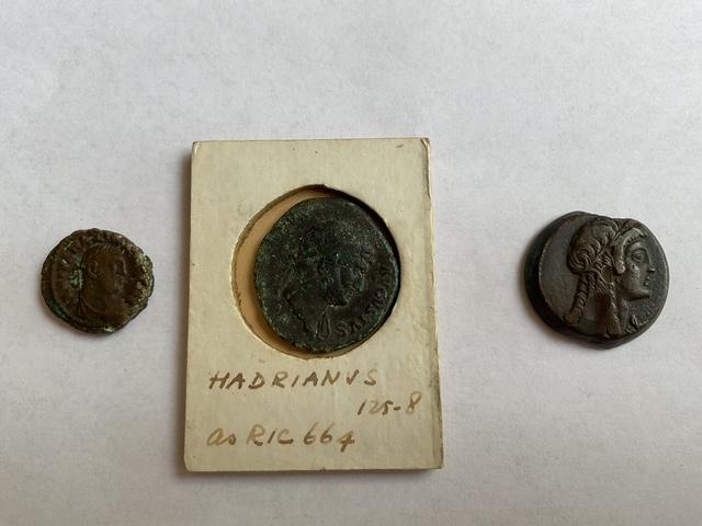 3 romeinse munten, Ophalen, Italië, Setje