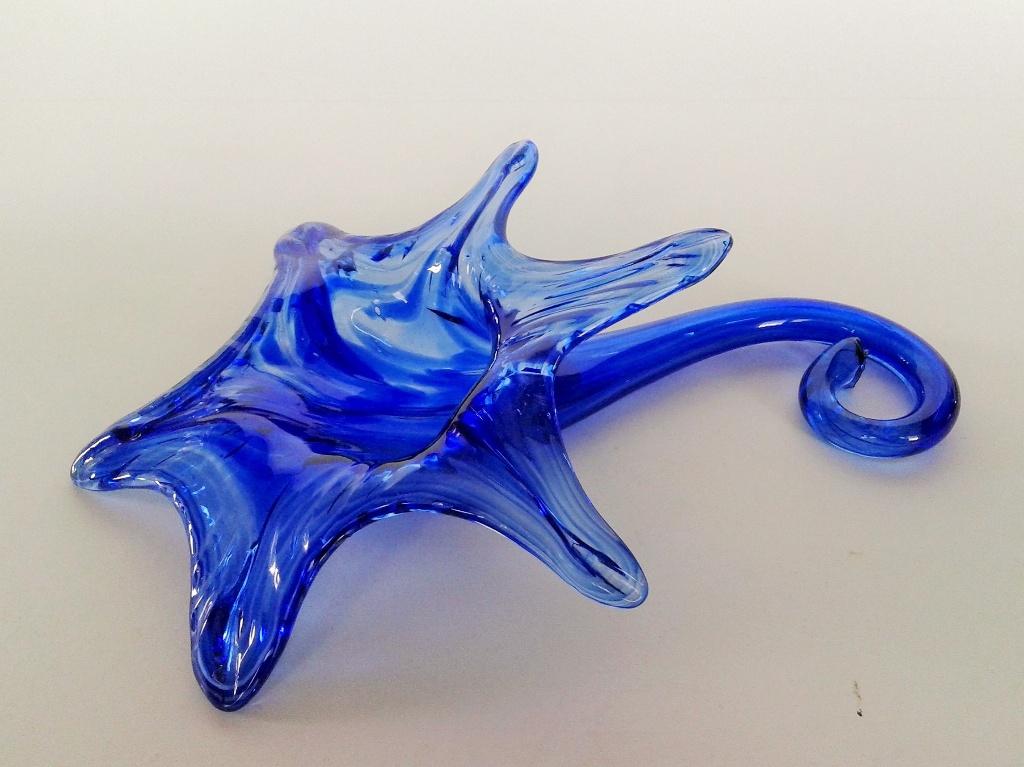 Glasobject Bloem Artglass Glashütte Erpentrup, Ophalen of Verzenden