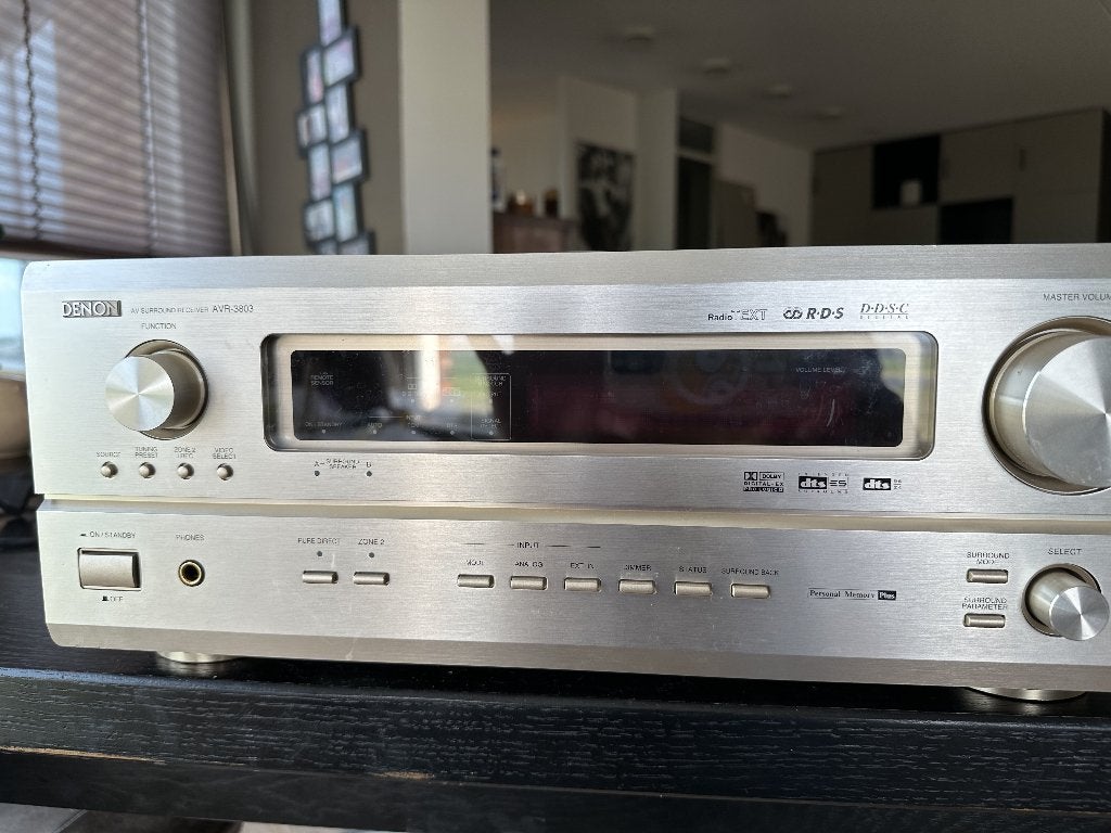 Denon AVR-3803 AV Receiver inclusief afstandsbediening, Gebruikt, Denon, Ophalen of Verzenden, 120 watt of meer