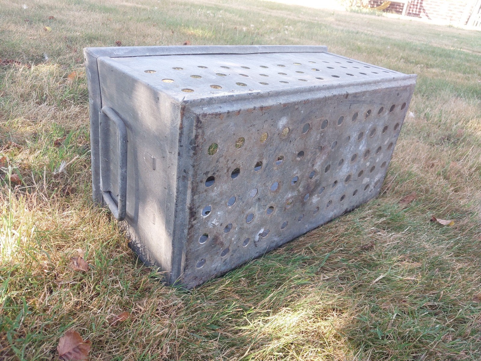 Metalen bak/ planten bak., Ophalen, 50 tot 100 cm, Minder dan 50 cm