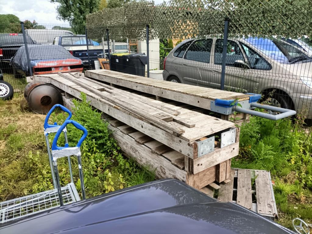 Steigerdelen voor aanlegsteiger of vlonder, Ophalen, Gebruikt, Overige typen