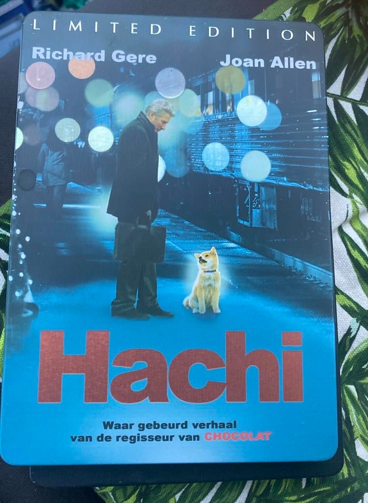 Hachi dvd metalen limeted edition box, Ophalen of Verzenden, Zo goed als nieuw