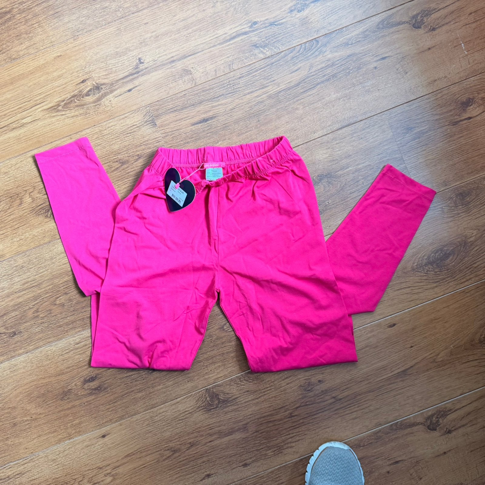 Lien en Giel, Nieuwe Roze Legging maat 1 (S), Legging, Maat 36/38 (S), Nieuw, Ophalen of Verzenden