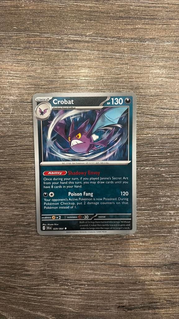 SFA Crobat 029/064, Ophalen of Verzenden, Zo goed als nieuw