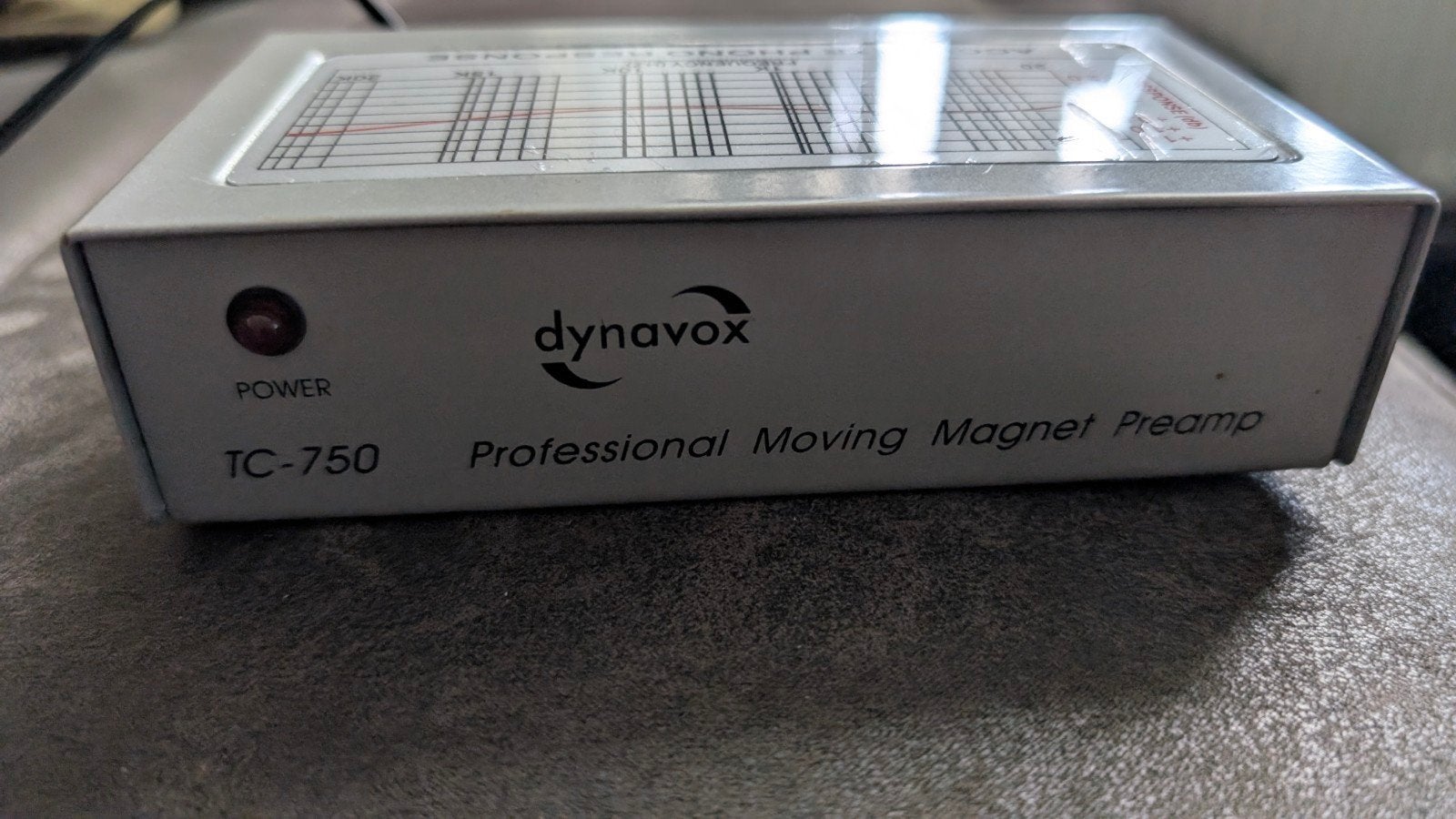 Dynavox TC-750 Professional Phono Voorversterker, Audio, Tv en Foto, Overige merken, Overige systemen, Ophalen of Verzenden, Zo goed als nieuw