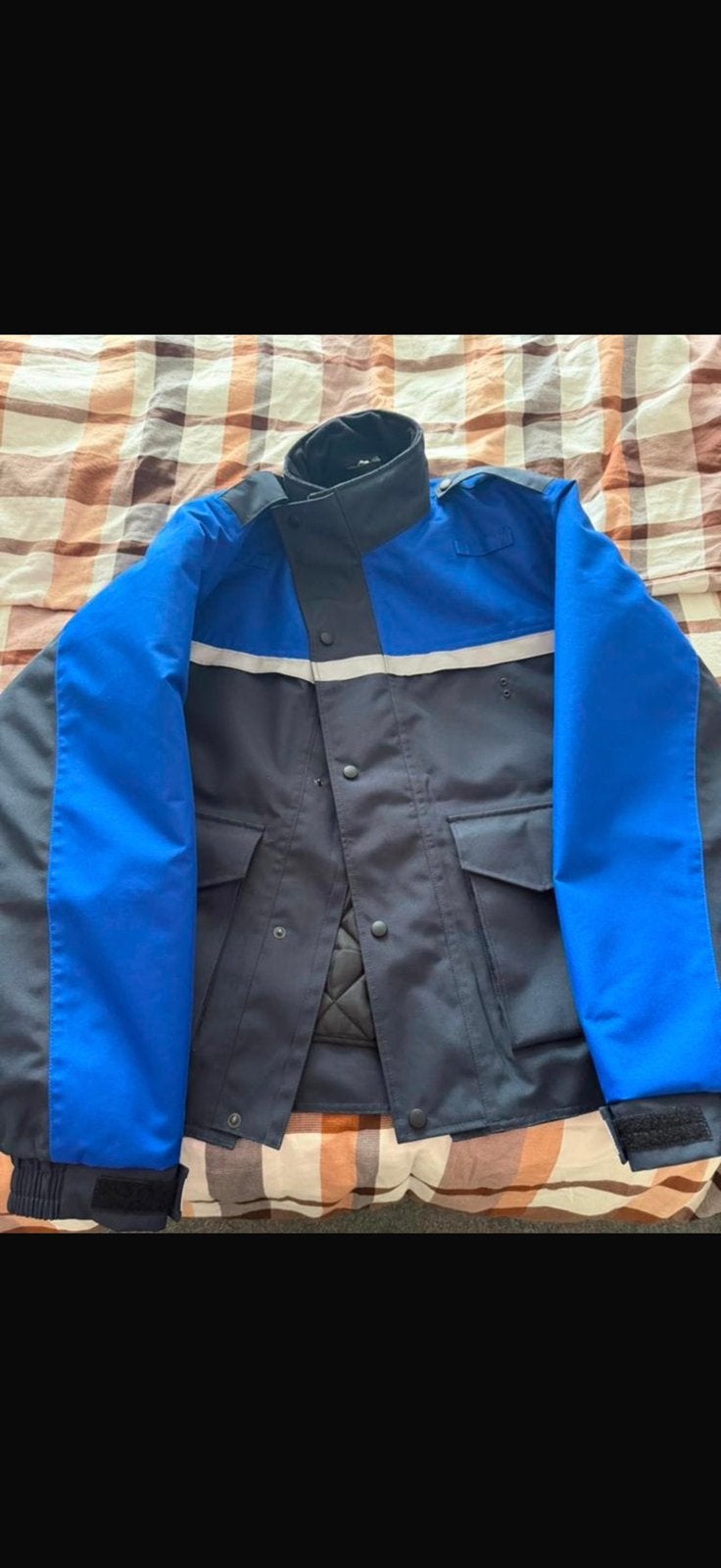 HTV jas, Ophalen of Verzenden, Zo goed als nieuw, Maat 46/48 (XL) of groter, Zwart