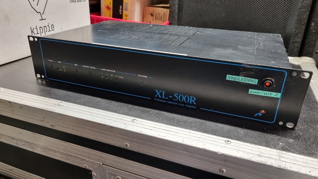 Lic audio xl-500R loop amp, Gebruikt, Party speaker, Ophalen, 150 watt of meer