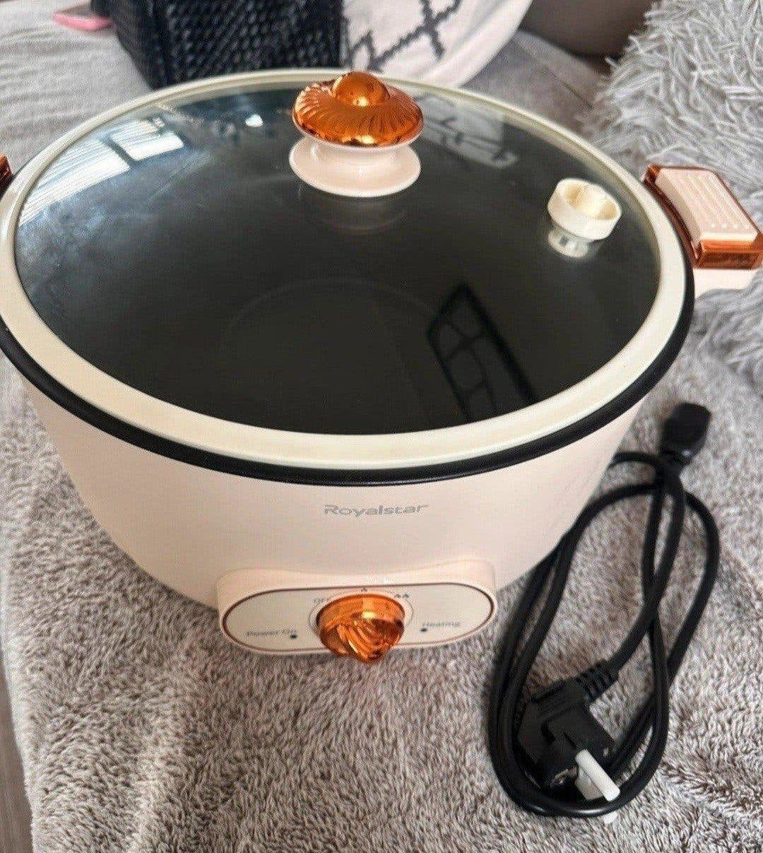 Elektrische Slowcooker Royalstar - Zo goed als nieuw, Ophalen of Verzenden, Zo goed als nieuw