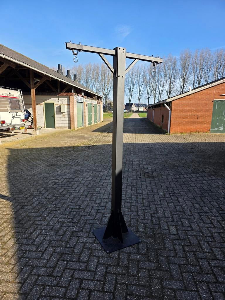 Hangman bokszak paal - Robuuste standaard voor bokszak, Gebruikt, Niet van toepassing, Niet van toepassing, Ophalen of Verzenden