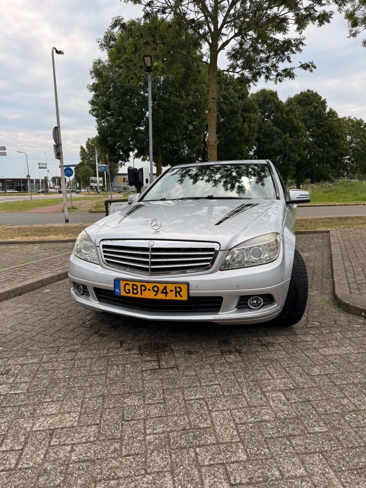 Mercedes-Benz C-Klasse 3.0 C280 Sedan 4MATIC AUT 2009 Grijs, Auto's, Automaat, 1800 kg, 1535 kg, 2996 cc