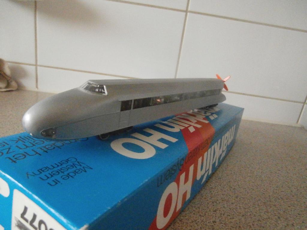 Marklin Zeppelin 3077, Wisselstroom, Locomotief, Ophalen of Verzenden, Zo goed als nieuw