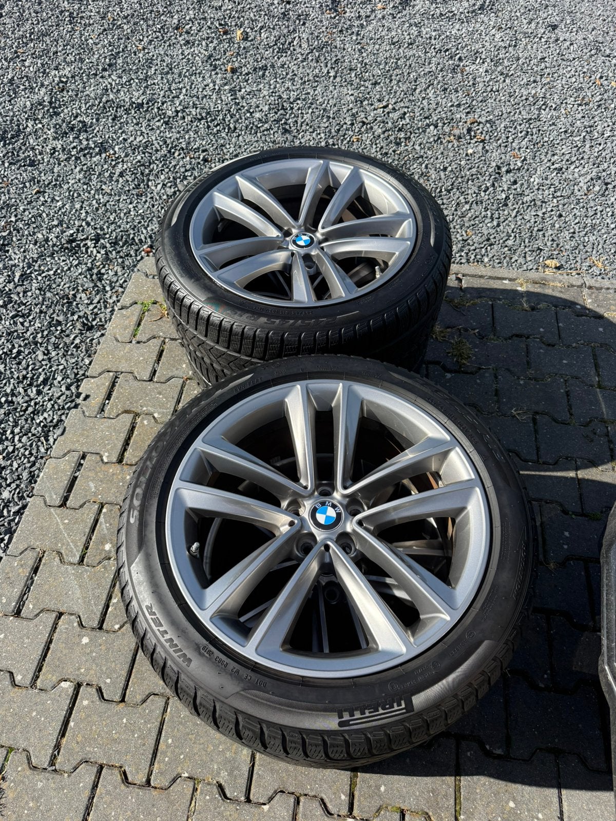 BMW velgen styling 619 Pirelli winterbanden 245/45 R19, Banden en Velgen, Winterbanden, Personenwagen, Ophalen