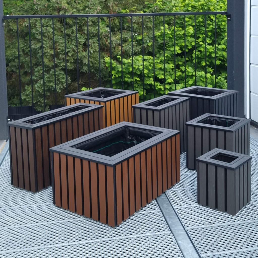 Luxe composiet plantenbakken | Alle maten | NIEUWE KLEUREN, Tuin en Terras, Bloembakken en Plantenbakken, Overige materialen, Terraan