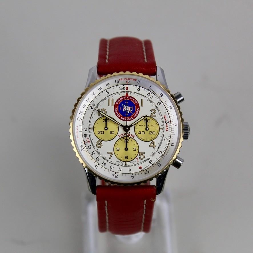 Breitling Navitimer - D30022 - Top Gun, Staal, Breitling, Polshorloge, Breitling