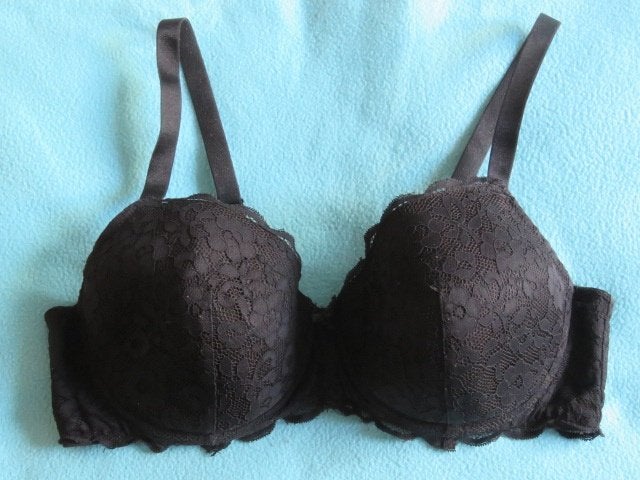 Voorgevormde beugel BH zwart met kant 80D Kappahl, Kappahl, Ophalen of Verzenden, Zwart, BH