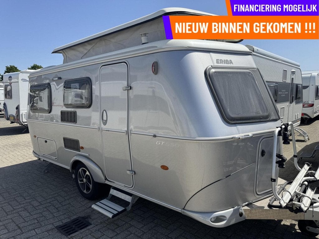 Eriba TROLL 550, DWARSBED, TREINZIT, MOVER, FIETSENDRAGER, Mover, Bedrijf, Treinzit, Tot en met 3